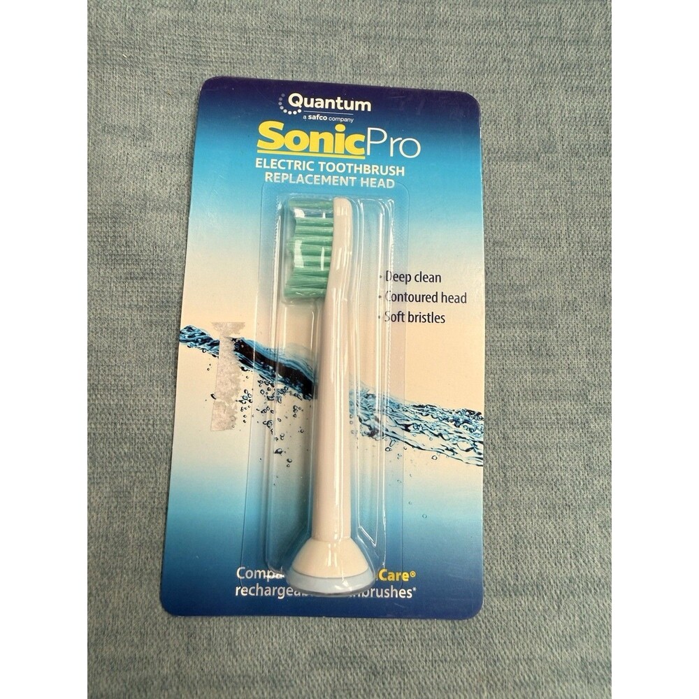 Quantum SonicPro Sonic Pro Electric Pro Replacement Toothbrush Brush Head